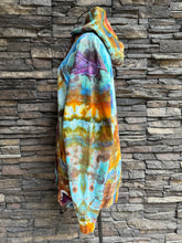 Load image into Gallery viewer, Custom Geode Zip Up Hoodie in ‘Koroit Boulder Opal’ for Wendy
