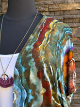 Load image into Gallery viewer, Women’s Large Geode Kimono in ‘Labradorite’
