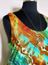Load image into Gallery viewer, Women’s 3X Geode Ballet Midi Dress with Pockets in ‘Royston Turquoise’
