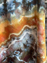 Load image into Gallery viewer, Men’s Large Geode 100% Rayon Button Up Shirt in ‘Golden Hour’
