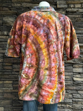 Load image into Gallery viewer, Men’s 2XL 100% Cotton Polo Shirt in ‘Rustic Rainbow’
