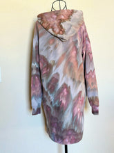 Load image into Gallery viewer, Women’s Small Hoodie Dress in ‘Brushed Steel’
