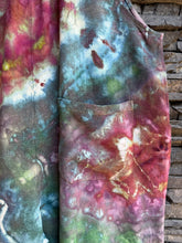 Load image into Gallery viewer, Custom Geode Wide-Leg Linen/Rayon Overalls in ‘Tide Pool’ for Stacey
