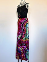 Load image into Gallery viewer, Custom Reverse Geode Maxi Skirt in ‘Spectrolite’ for Rachael
