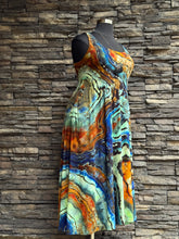 Load image into Gallery viewer, Custom Reverse Geode Ballet Dress in ‘Azurite’ for Andrea
