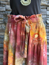 Load image into Gallery viewer, Women’s Medium Geode Tie-Waist Midi Skirt in ‘Rustic Rainbow’
