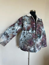 Load image into Gallery viewer, Custom Sherpa Lined Denim Jacket in ‘Brushed Steel’ for Sharlla
