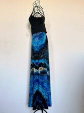 Load image into Gallery viewer, Custom Reverse Geode Maxi Skirt in ‘Midnight Sapphire’
