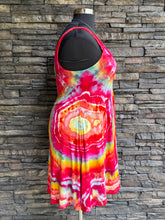 Load image into Gallery viewer, Women’s XL Geode Square Neck Dress with Pockets in ‘Tropical Daydream’
