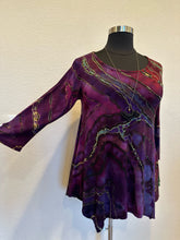 Load image into Gallery viewer, Custom Reverse Geode Tunic and Slouchy Socks for Kim
