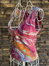 Load image into Gallery viewer, Custom Geode Cropped Tank Top in ‘Bird Song’ for Monika
