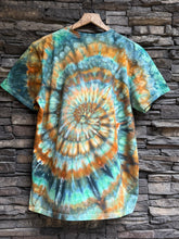 Load image into Gallery viewer, Men’s XL Spiral T-Shirt in ‘Bronzed Teal’
