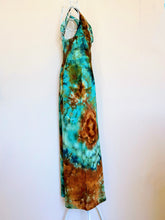 Load image into Gallery viewer, Custom Geode Strappy Jumpsuit in ‘Boulder Turquoise’ for Sarah
