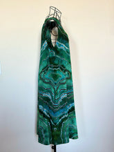 Load image into Gallery viewer, Custom Reverse Geode Sleeveless Swing Dress for Kim
