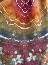 Load image into Gallery viewer, Women’s XS Geode Tie-Waist Midi Skirt in ‘Rustic Rainbow’
