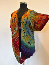 Load image into Gallery viewer, Women’s Large Reverse Geode Kimono in ‘Bold as Love’
