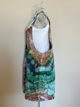 Load image into Gallery viewer, Women’s XL Geode Cotton/Linen Lightweight Overall Shorts in ‘Tide Pool’
