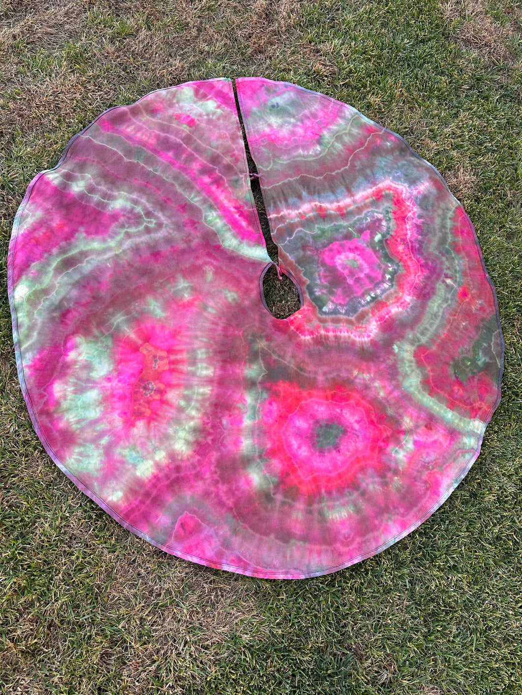 Custom Geode Tree Skirt for Jen