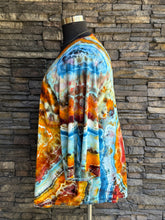 Load image into Gallery viewer, Custom Geode Bell Sleeved Kimono in ‘Desert Springs’ for Katie
