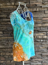 Load image into Gallery viewer, Women’s Medium Geode Tank Top in ‘Sand &amp; Sea’
