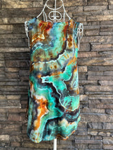 Load image into Gallery viewer, Women’s Small Geode Luxe Tank Top in ‘Boulder Turquoise’
