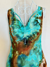 Load image into Gallery viewer, Custom Geode Strappy Jumpsuit in ‘Boulder Turquoise’ for Sarah
