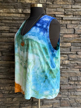 Load image into Gallery viewer, Women’s 4X Geode Tank Top in ‘Sand &amp; Sea’
