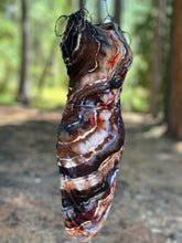Load image into Gallery viewer, Women’s Medium Geode Sleeveless Bodycon Dress in ‘Turkey Tail Mushroom’
