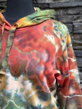 Load image into Gallery viewer, Women’s XL Cropped Geode Hoodie in ‘Cherry Creek Jasper’
