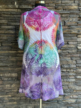 Load image into Gallery viewer, Women’s L/XL Lace Kimono in ‘Gypsy Skies’
