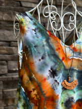 Load image into Gallery viewer, Women’s Large Geode V-Neck Tank Top in ‘Boulder Turquoise’
