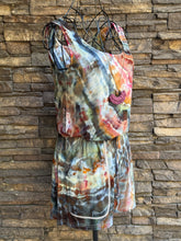 Load image into Gallery viewer, Women’s XS Geode Shorts Romper in ‘Pinto Sage &amp; Teal’
