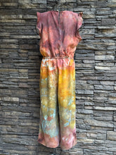 Load image into Gallery viewer, Women’s Medium Ombré Flutter Sleeve Jumpsuit in ‘Rustic Rainbow’
