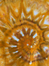 Load image into Gallery viewer, Youth Large Spiral T-Shirt in ‘Golden Sunshine’
