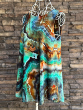 Load image into Gallery viewer, Women’s Small Geode Luxe Tank Top in ‘Boulder Turquoise’
