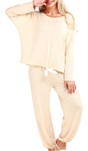 Load image into Gallery viewer, Women’s Medium Geode Modal Pajama Set in ‘Rustic Rainbow’
