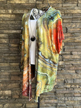 Load image into Gallery viewer, Women’s Small Geode Kimono in ‘Cherry Creek Jasper’
