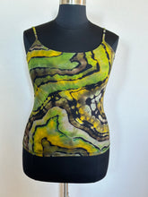 Load image into Gallery viewer, Women’s XL Reverse Geode Spaghetti Strap Tank Top in ‘Snakeskin’
