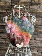 Load image into Gallery viewer, Women’s Small Hand-sewn Geode Halter Crop Top in ‘Pinot Sage’
