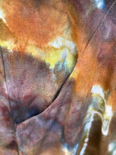Load image into Gallery viewer, Women’s Medium (fit more like a large) Geode Wide-Leg Linen/Rayon Overalls in ‘Charred Redwood’

