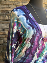 Load image into Gallery viewer, Custom Geode Bell Sleeved Top in ‘Midnight Moonlight’ for Justine
