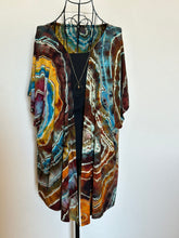 Load image into Gallery viewer, Custom Reverse Geode Kimono in ‘Desert Springs’ for Kristen
