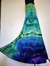 Load image into Gallery viewer, Women’s Large Reverse Geode Maxi Skirt in ‘Bold As Love’
