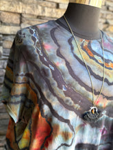 Load image into Gallery viewer, Women’s 3X Reverse Geode T-Shirt in ‘Midnight Jasper’
