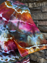 Load image into Gallery viewer, Women’s XXL Luxe Geode V-Neck T-Shirt in ‘Merlot Moon’
