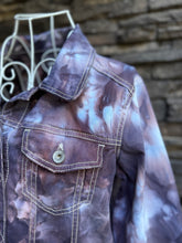 Load image into Gallery viewer, Custom Ice Dyed Jacket in ‘Dark Black’ for Chris
