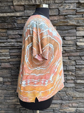 Load image into Gallery viewer, Women’s 3X Geode Super Soft Modal T-Shirt in ‘Blush Oasis’
