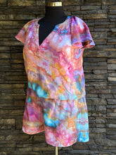 Load image into Gallery viewer, Women’s XL (16/18) Geode Cotton Gauze Top &amp; Short Outfit Set in ‘Bird Song’
