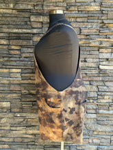 Load image into Gallery viewer, Women’s 3X (22/24) Reversed Rayon/Linen Overall Shorts in ‘Raven’

