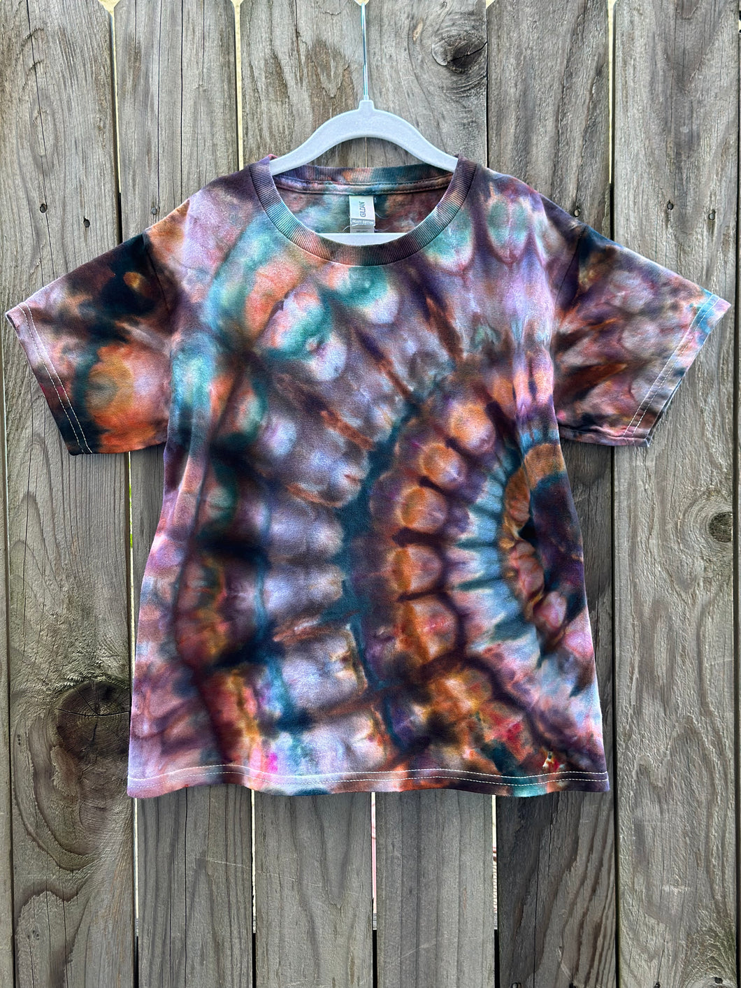 Youth Small ‘Polychrome Jasper’ Side Spiral T-Shirt